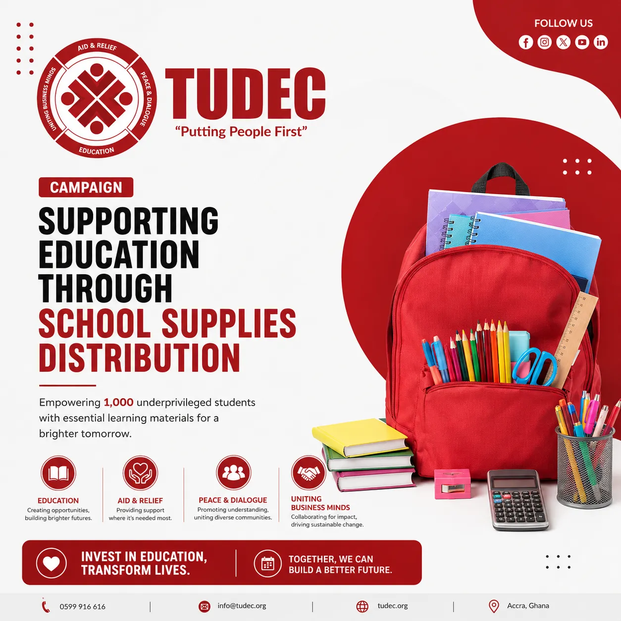 School Supplies Donation Campaign